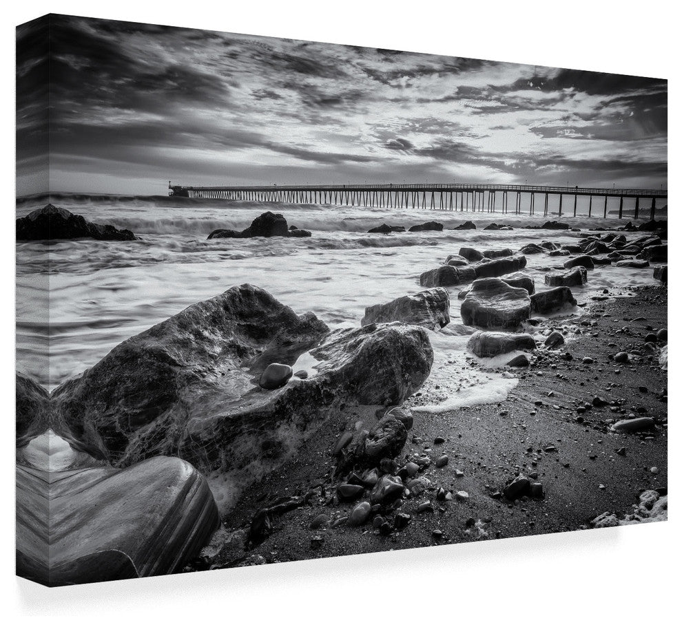Chris Moyer ''Bacara Dark'' Canvas Art, 47"x30"