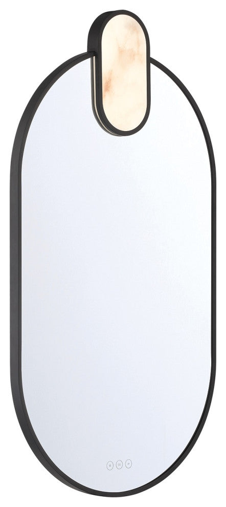 Mrissa, Mirror, 21"x39", Matte Black
