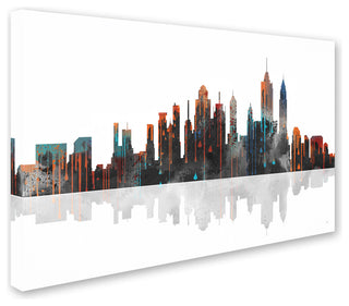 'New York, New York Skyline' Canvas Art by Marlene Watson
