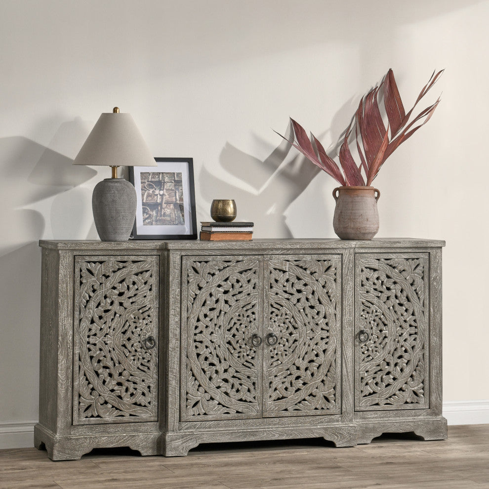 Aurora Four Door Sideboard by Kosas Home