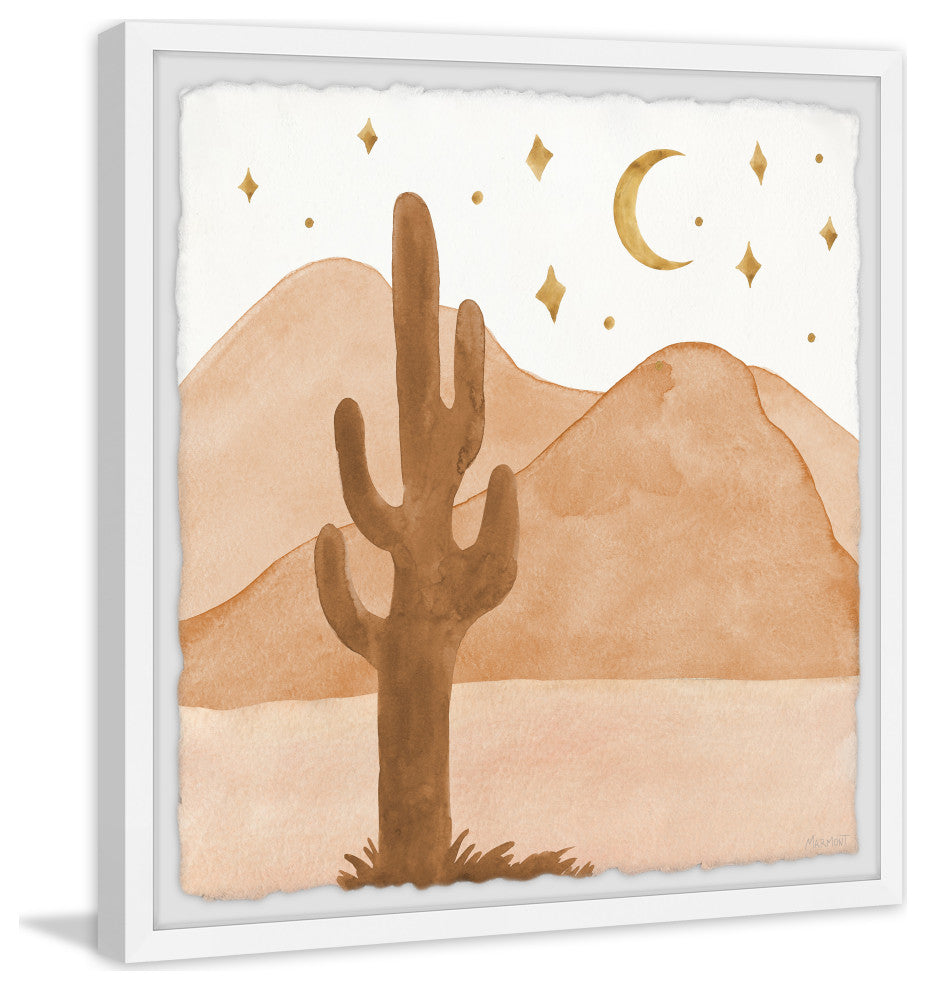"Thirst for Adventure" Framed Painting Print, 32x32