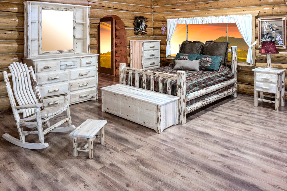Montana Collection Deluxe Dresser Mirror, Ready to Finish