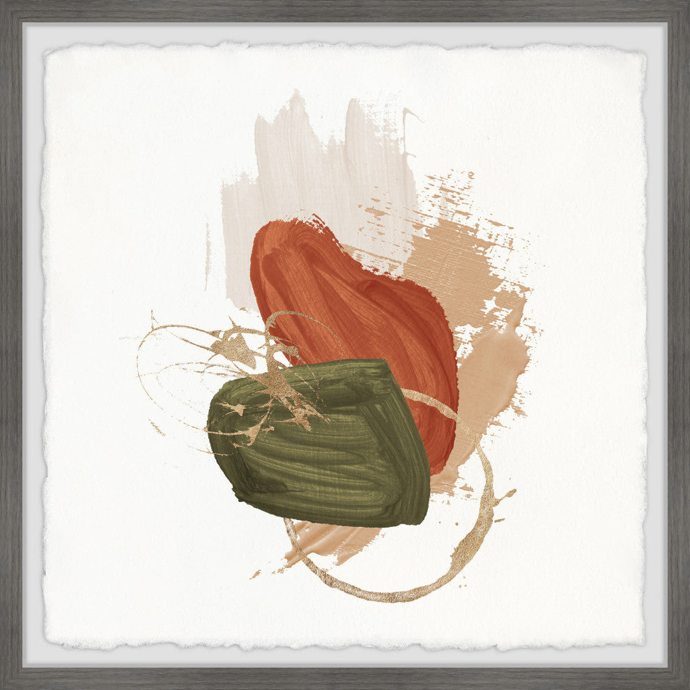 "Rapid Growth" Framed Painting Print, 12x12