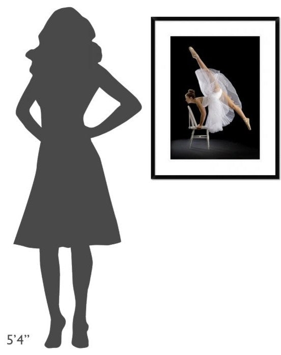 "Touch Of Class" Framed Digital Print by Pauline Pentony Ba, 26"x32"