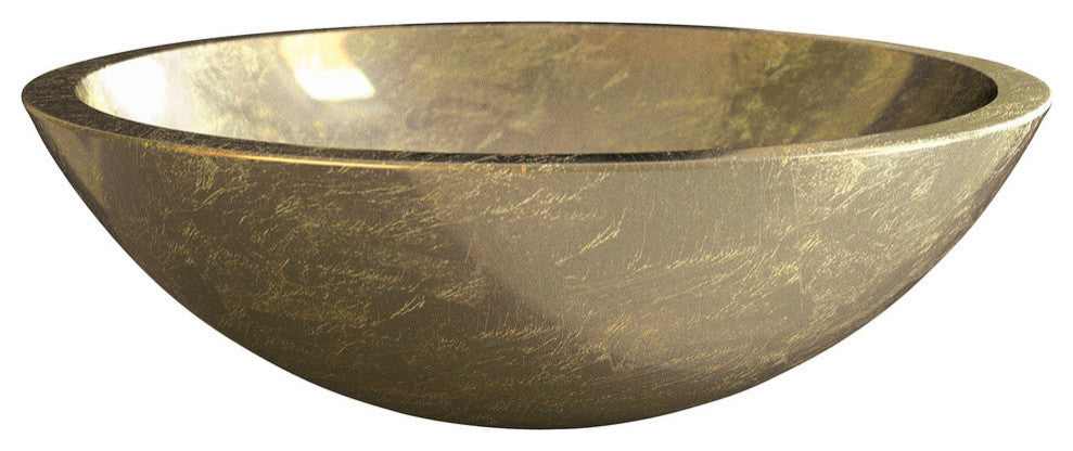 Chaplin Modern Sink, Gold