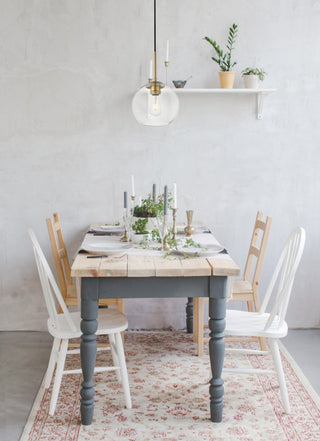 Midcentury Modern Brass And Clear 1-Light Pendant