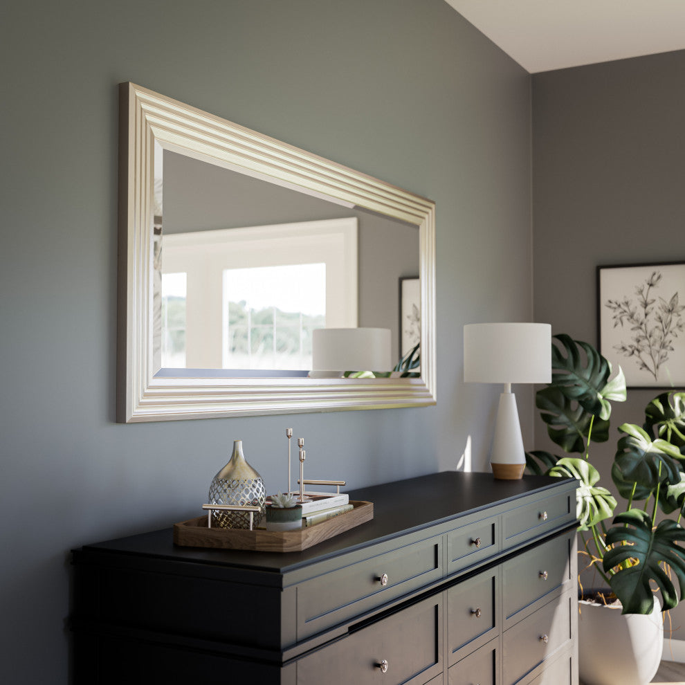 Kenroy 60318CP Mirror, Lyonesse Collection, Champagne Finish