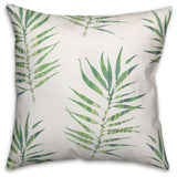 Palm Leaf Throw Pillow Cover, 20"x20"