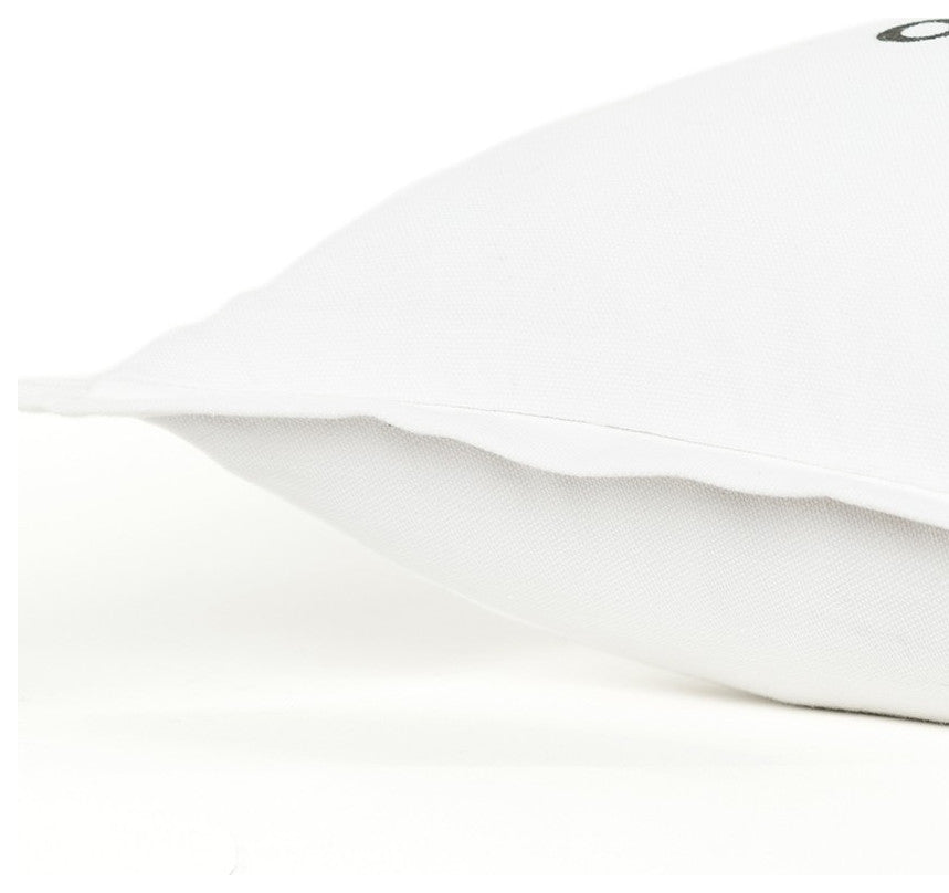 Black White Own The Place Decorative Throw Pillow