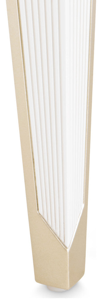 La Marisia Rectangular Dining Table, Creamy Pearl