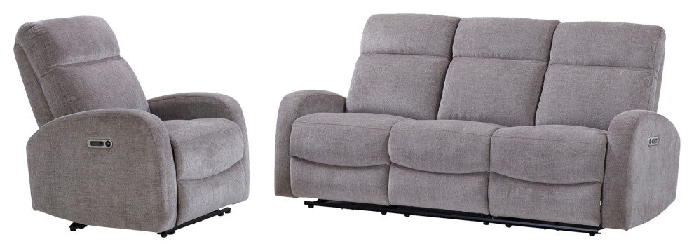 Parker Living Tuscany Whiskers Nature Power Reclining Sofa and Recliner