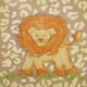 Marmont Hill, "Tan Lion" by Reesa Qualia Painting Print on Wrapped Canvas, 24x24
