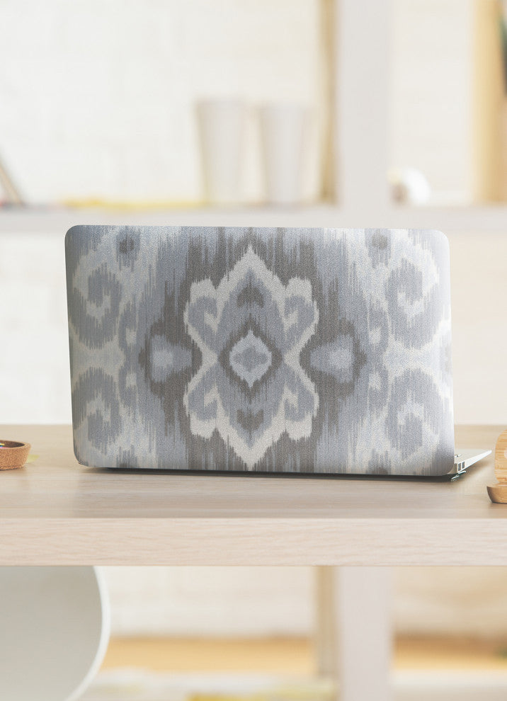 Grey Bohemian Ikat Peel & Stick Wallpaper