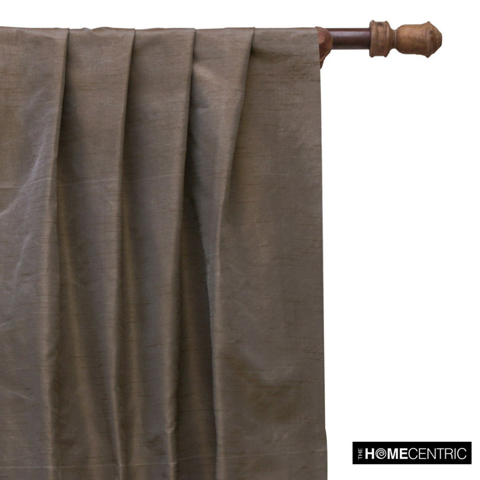 Champagne Brown Art Silk Fabric By The Yard, 7 Yards For Curtain, Dress