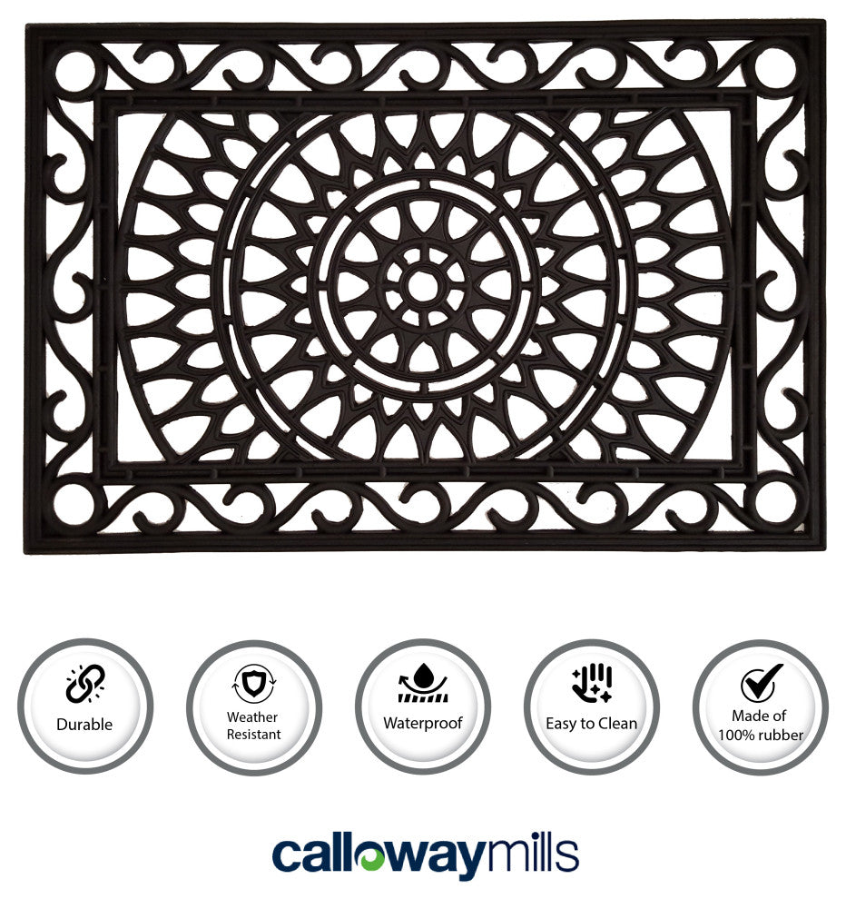 Sungate Rubber Doormat 24"x36"