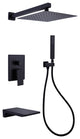 Pressure Balanced Complete Tub And Shower Faucet With Rough-In Valve