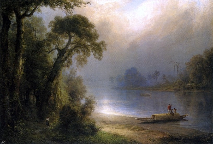 Frederic Edwin Church Evening in the Tropics Wall Decal