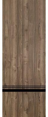 Slab Barn Door Panel 32 x 84 | Planum 0012 Walnut with  | Sturdy Finished