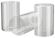 23616-03 Replacement Clear Vanity Glass Shade,3 Pack.