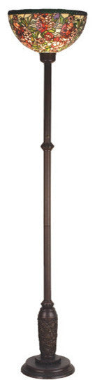70 5"H Romance Rose Torchiere
