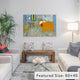 "Bedroom In Arles Ll" Wrapped Canvas Art Print, 26x18x1.5