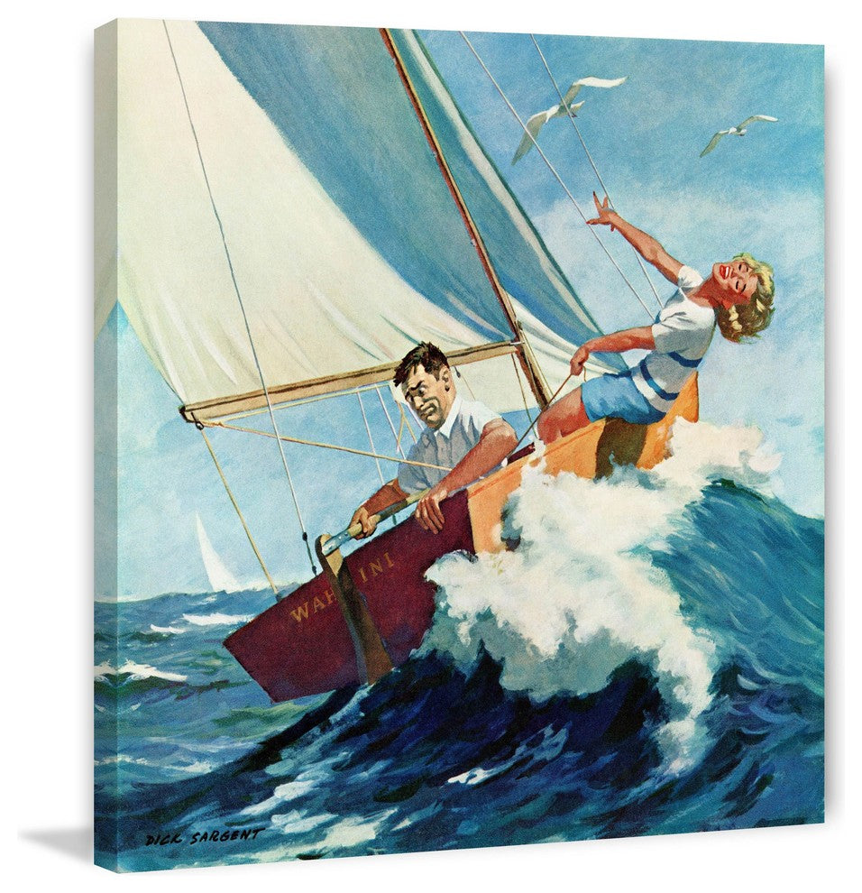 "Free as a Bird" Painting Print on Wrapped Canvas