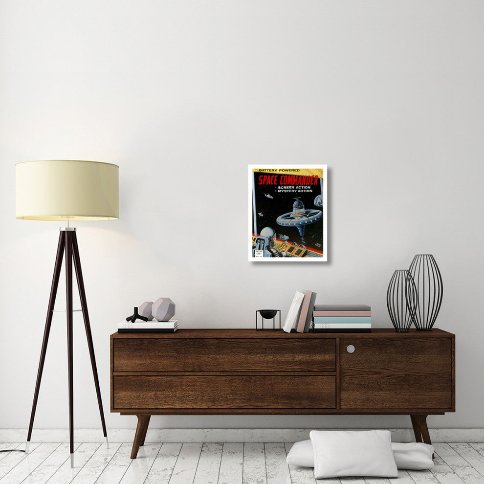 "Space Commander" Digital Paper Print by Retrorocket, 20"x24"