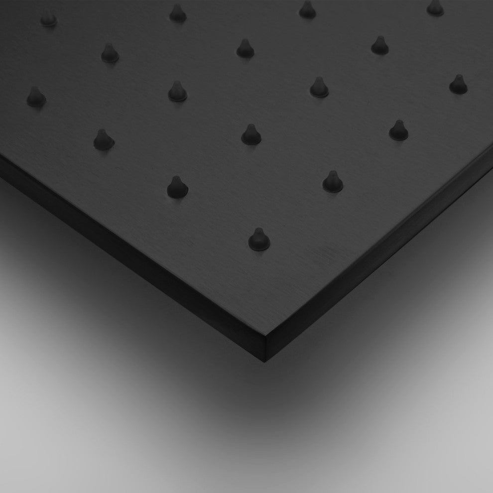 Fontana Oil Rubbed Bronze Square Color Changing LED Rain Shower Head