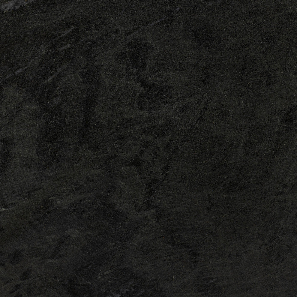 Viola Accent Table-Black Marble