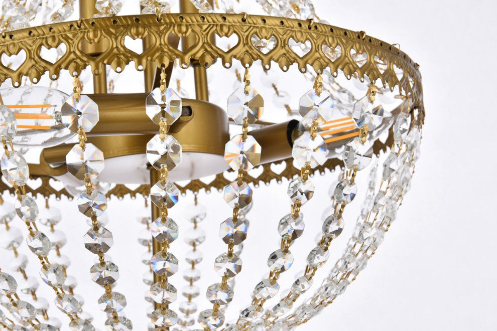 Victor 14" Pendant, Brass