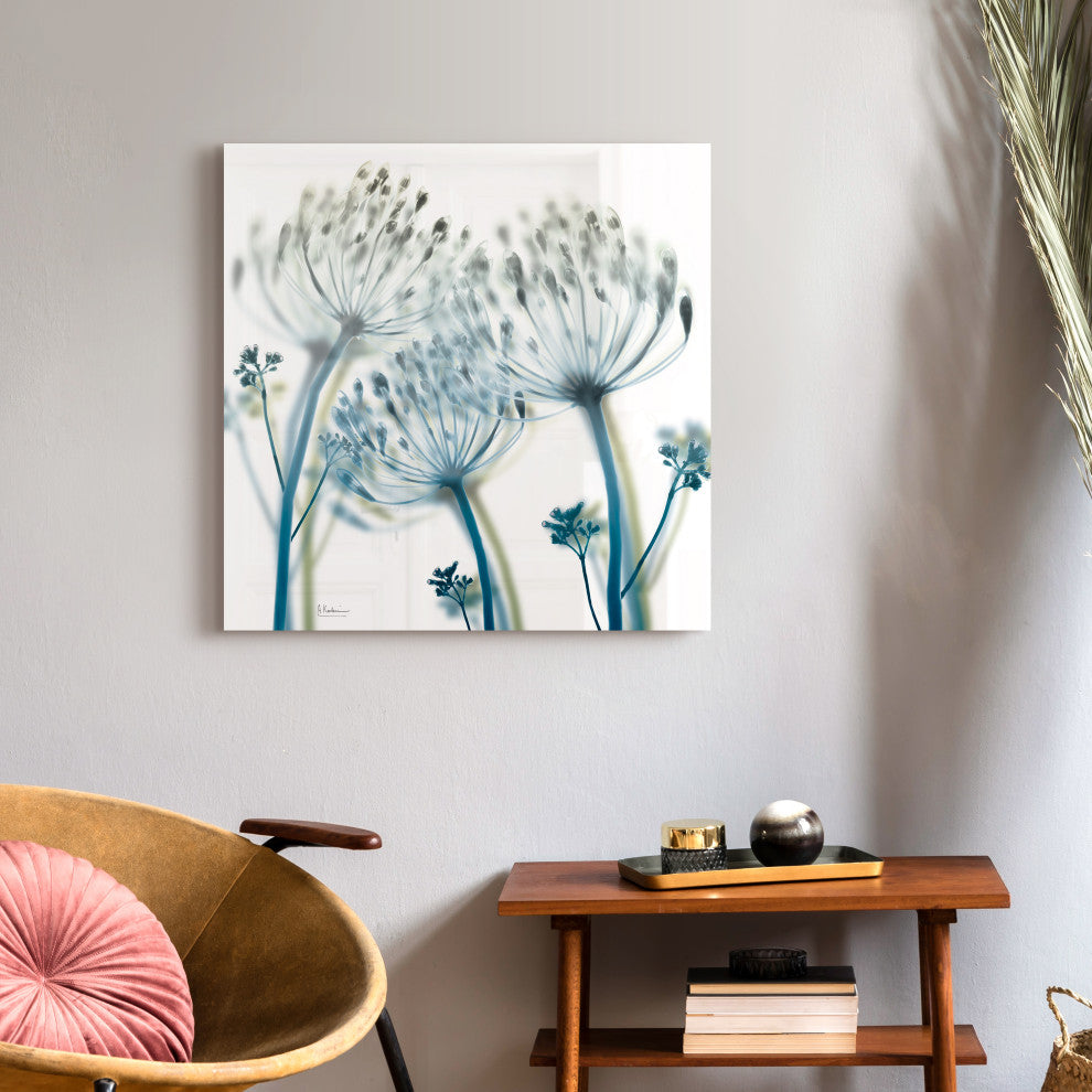 "Unfocused Beauty2"Frameless Free Floating Panel Graphic Wall Art, 24"x24"