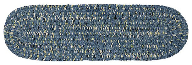 Colonial Mills Stair Tread West Bay Blue Tweed Stair Tread