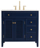Elegant VF10436BL 36"Single Bathroom Vanity, Blue