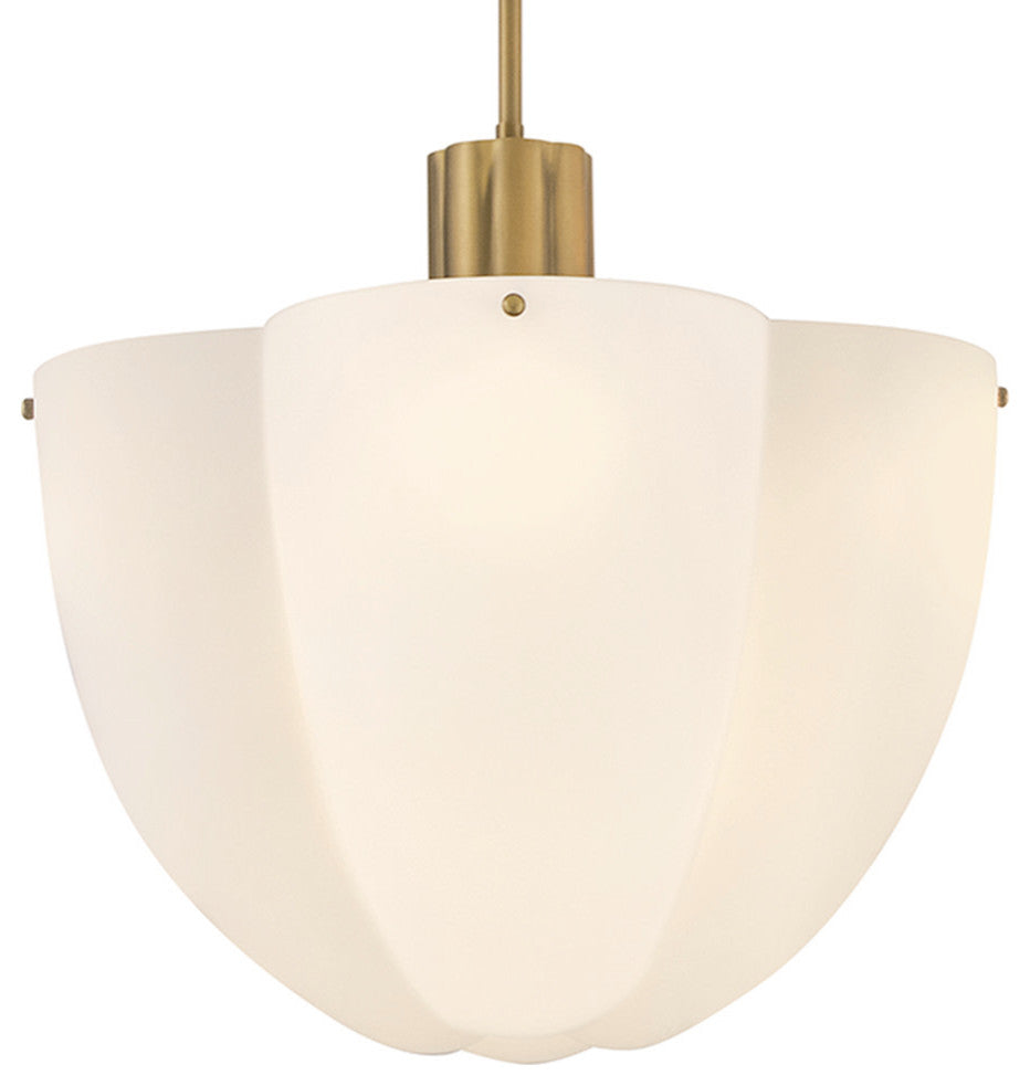 Hinkley Becca Large Pendant, Heritage Brass