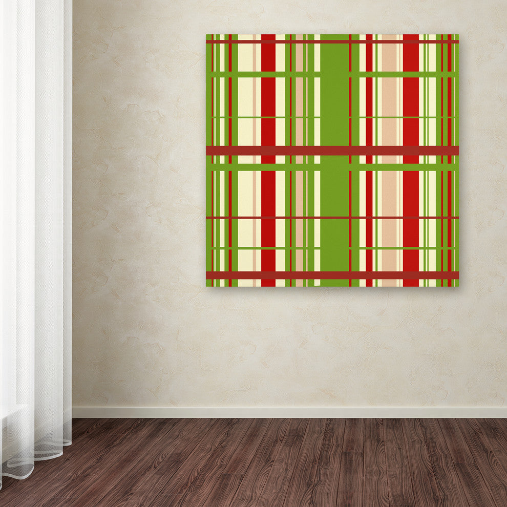 Tina Lavoie 'Beautiful Christmas IV' Canvas Art, 18" x 18"