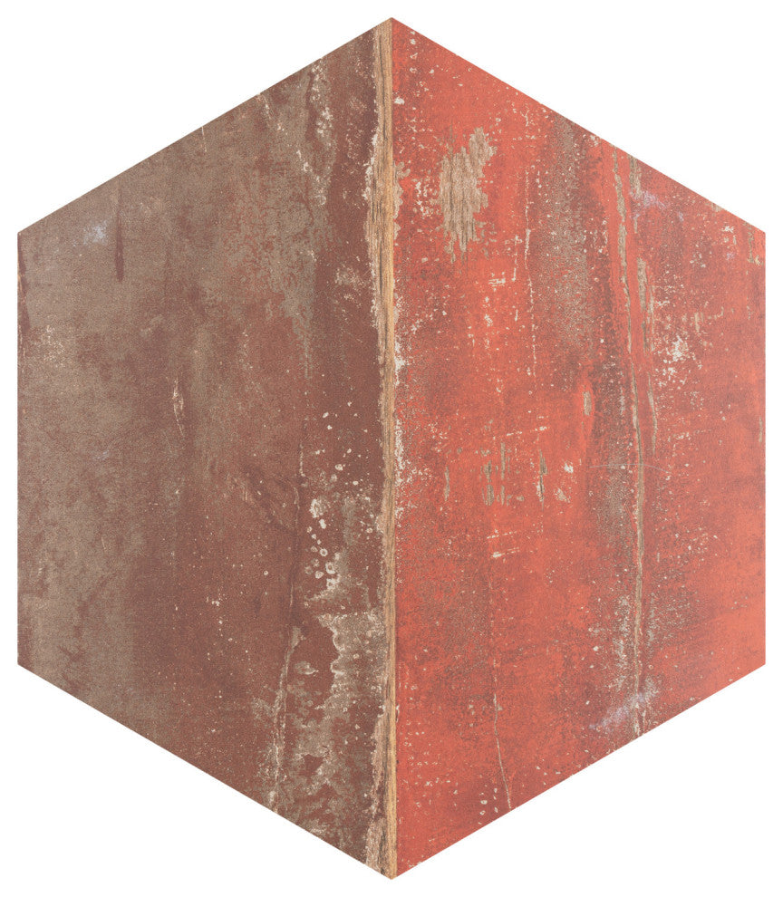 Karacter Hex Vintage Porcelain Floor and Wall Tile