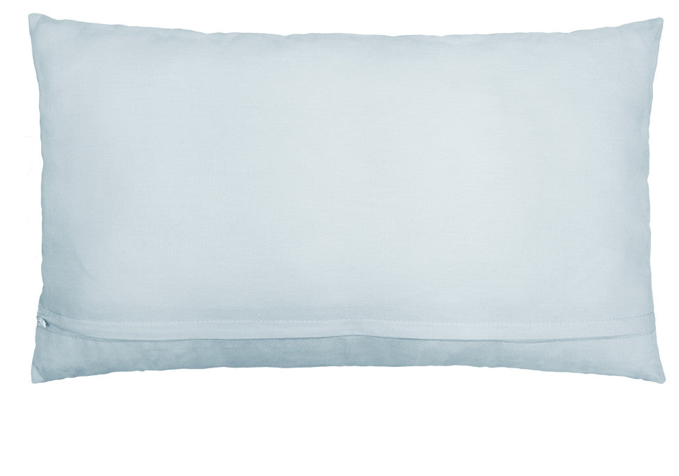Linum Home Textiles Sofia Decorative Pillow Cover, Sky Blue, Lumbar
