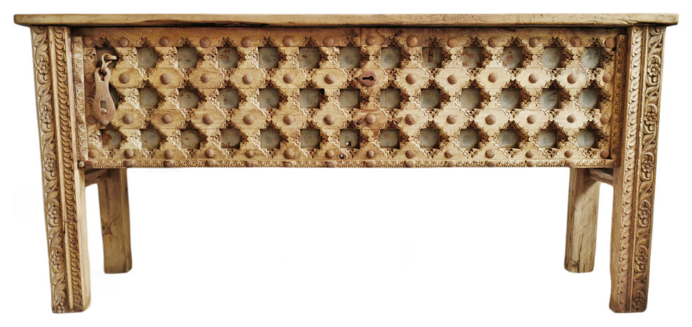 Raw Old Door Console Table