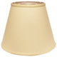 16" Parchment Biege Empire Deep Slanted Linen Lampshade