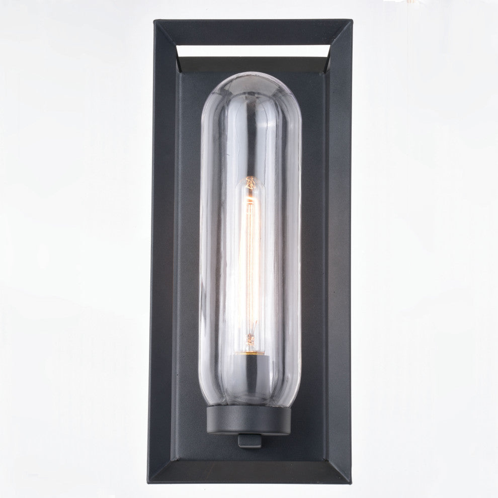 Pullman 6.5" Outdoor Wall Light Textured Black