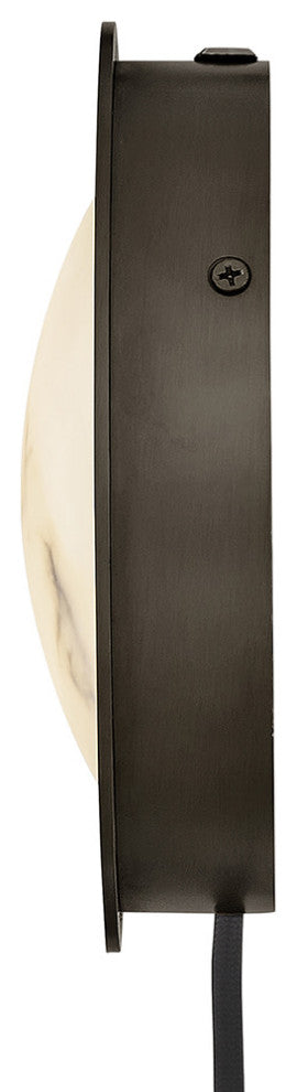 Fredrick Ramond Cava Small Sconce, Black Oxide