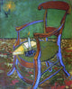 Vincent Van Gogh Paul Gauguin-s Armchair, 20"x25" Wall Decal