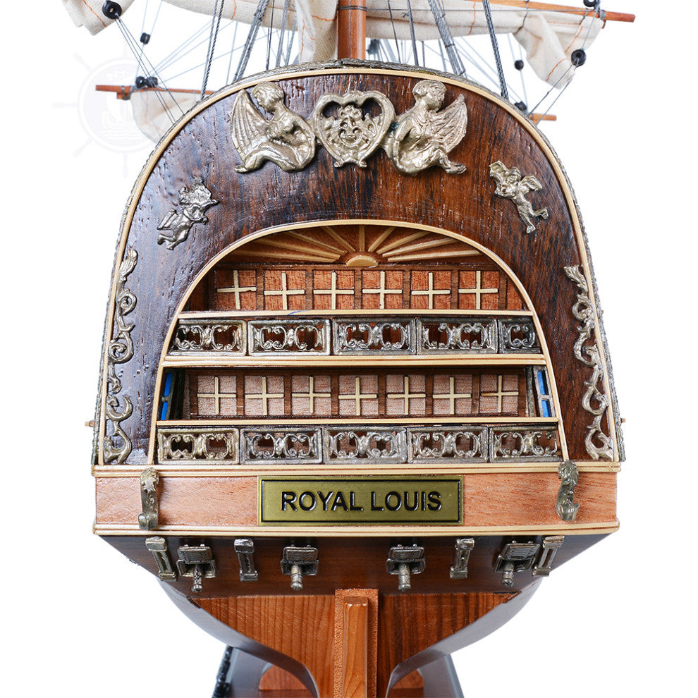 Royal Louis E.E. Museum-quality Fully Assembled Wooden Model Ship