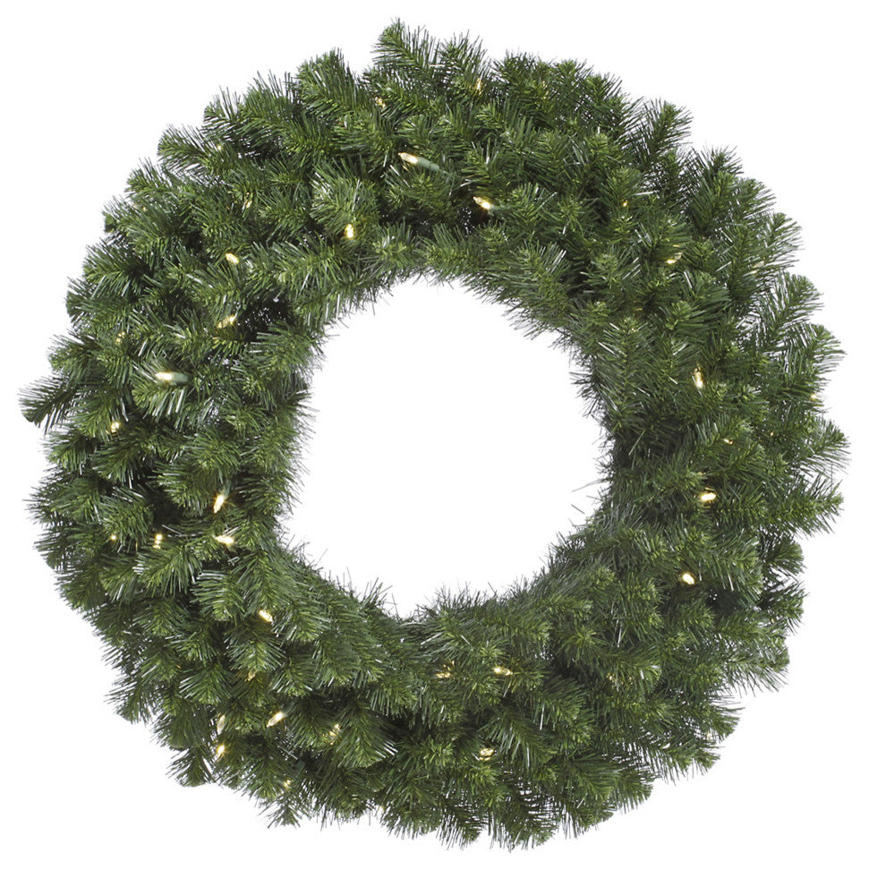 48" Douglas Fir Wreath 480T 200Wmwht Led