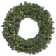 48" Douglas Fir Wreath 480T 200Wmwht Led