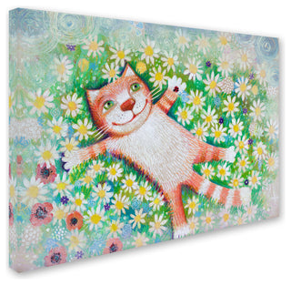 Oxana Ziaka 'Happy Summer' Canvas Art, 35" x 47"