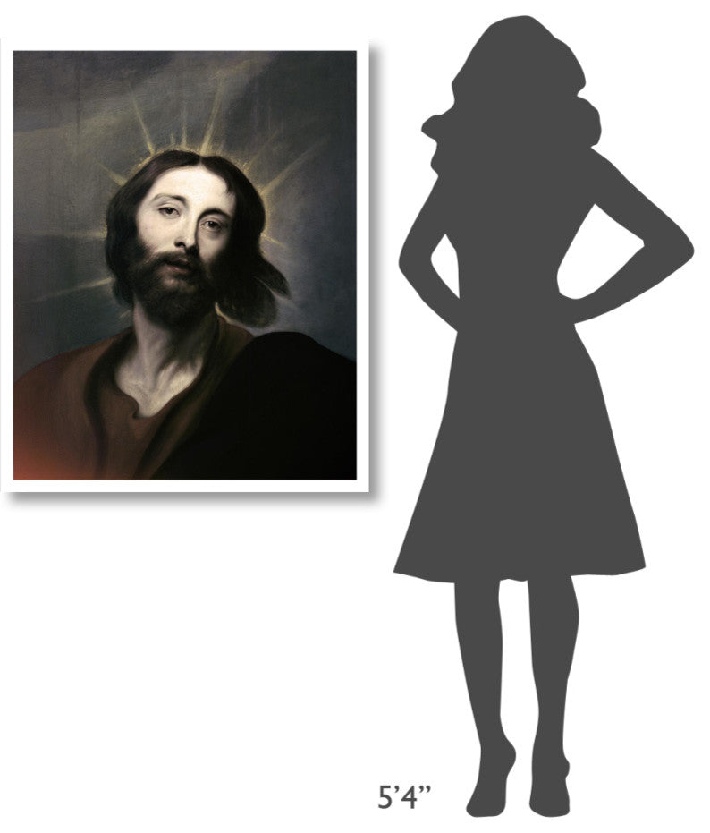 "Jesus Holy Christ" Digital Paper Print by Anthony Van Dyck, 31"x38"