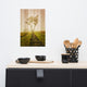 Faux Wood Calming Morning Landscape Photo Unframed Wall Art Prints, 12" X 18"