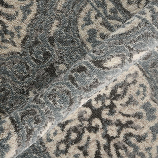 Alessana Banbury Bordered Area Rug, Blue, 6'7"x6'7" Round