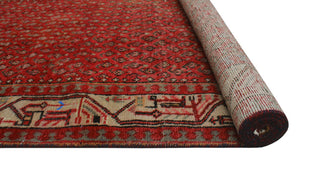 Semi Antique Mhina Red/Beige Runner, 3'5x10'0